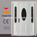 European style classic oval glass entry door